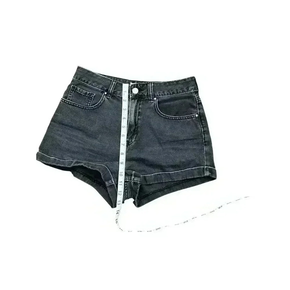 PACSUM Mom Shorts Size 26 Fadded Black Great Condition - Picture 9 of 10